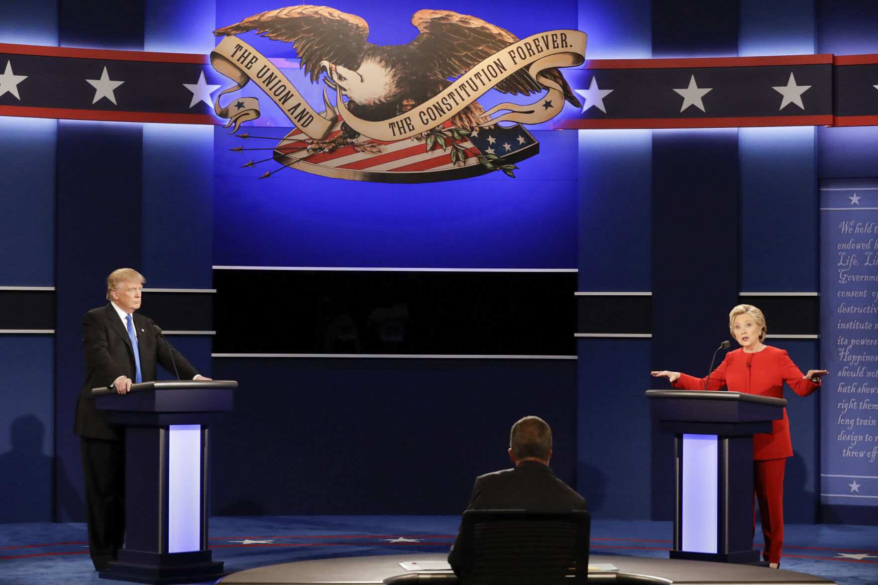 2016: Donald Trump and Hillary Clinton